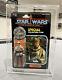 1984 Kenner Star Wars Potf Luke Poncho & Coin Sealed Moc Carded & Acrylic Case