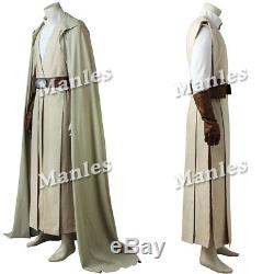 2017 Star Wars 8 The Last Jedi Luke Skywalker Costume Cosplay Halloween Outfit