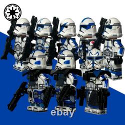 501st Legion (x8) Custom Lego Star Wars Battlepack Rex Echo Fives Jesse