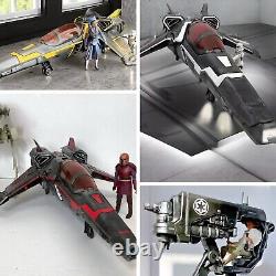 6 Inch 1/12 Scale You Pick Star Wars Vehicle Sith Jedi Bad Batch Ahsoka Custom