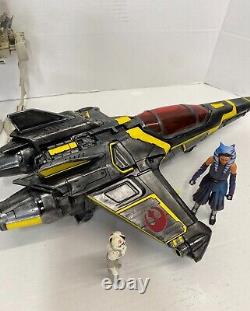 6 inch 1/12 Star Wars Ahsoka Tano Starfighter Vintage Black Series Kenner Custom