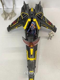 6 inch 1/12 Star Wars Ahsoka Tano Starfighter Vintage Black Series Kenner Custom