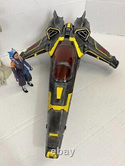 6 inch 1/12 Star Wars Ahsoka Tano Starfighter Vintage Black Series Kenner Custom