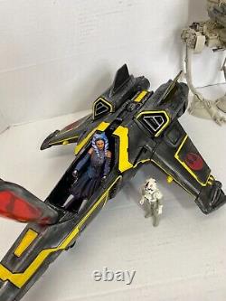 6 inch 1/12 Star Wars Ahsoka Tano Starfighter Vintage Black Series Kenner Custom