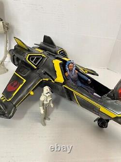 6 inch 1/12 Star Wars Ahsoka Tano Starfighter Vintage Black Series Kenner Custom