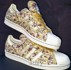 ADIDAS Custom STAR WARS Stormtrooper men's trainers size 11 worn superstar RARE