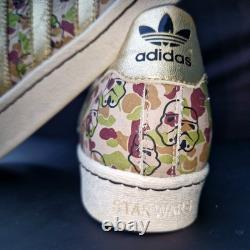 ADIDAS Custom STAR WARS Stormtrooper men's trainers size 11 worn superstar RARE