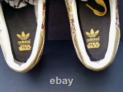 ADIDAS Custom STAR WARS Stormtrooper men's trainers size 11 worn superstar RARE