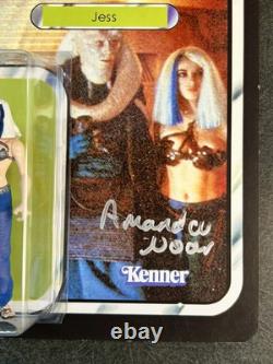 AMANDA NOAR Signed Jess Jabba's Musician Autograph Custom Star Wars Figure ROTJ
