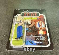 AMANDA NOAR Signed Jess Jabba's Musician Autograph Custom Star Wars Figure ROTJ