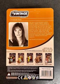 AMANDA NOAR Signed Jess Jabba's Musician Autograph Custom Star Wars Figure ROTJ