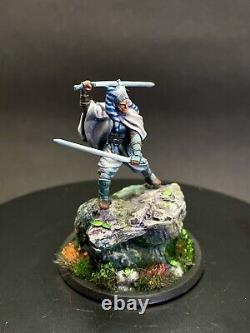 Ahsoka Tano STAR WARS inspired Miniature pro painted 32mm 2xBases