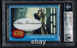 Alec Guiness signed autograph Obi-Wan Kenobi Star Wars Custom Cut Card BAS Slab