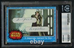 Alec Guinness HANDWRITING Ben Kenobi Star Wars Custom Cut I feel hopeless BAS