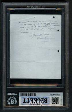Alec Guinness HANDWRITING Ben Kenobi Star Wars Custom Cut I feel hopeless BAS