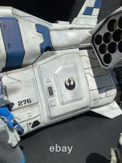 Alliance Starfighter Blue Comet Custom Andor-Era Rebel Assault Craft Star Wars