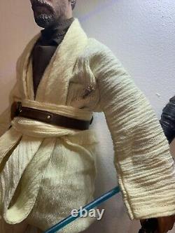 Anakin Skywalker + Obi Wan Kenobi 1/6 Star Wars Figure Custom Hot Toys Replica