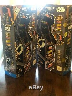 Arcade1Up Star Wars Home Arcade Cabinet with Custom Riser Brand New