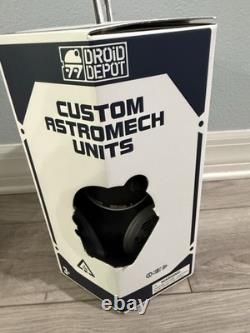 Authentic Astromerch Disney Star Wars Custom Black BB-8 Rolls And Speaks