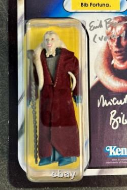 BAUERSFELD & CARTER Signed Bib Fortuna Autograph Custom Star Wars Figure COA
