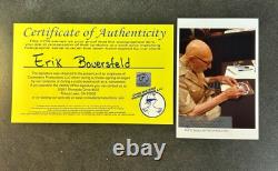 BAUERSFELD & CARTER Signed Bib Fortuna Autograph Custom Star Wars Figure COA