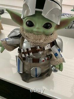 Baby Yoda, The Child, Grogu Custom Made Mando armor Star Wars, The Mandalorian