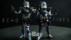 Bandai Star Wars Clone Arc Trooper Echo Custom Painted 1/12 Scale Figure Model
