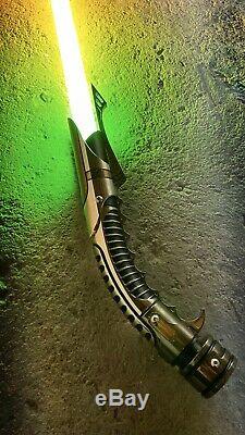 Bane MK2 Custom CFX Lightsaber Neopixel Sith Star Wars Jedi VV Saberforge
