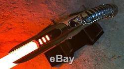 Bane MK2 Custom CFX Lightsaber Neopixel Sith Star Wars Jedi VV Saberforge