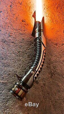 Bane MK2 Custom CFX Lightsaber Neopixel Sith Star Wars Jedi VV Saberforge