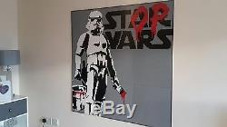 Banksy Star (Stop) Wars Custom Lego mosaic Wall Art 110 x 110cm (44)