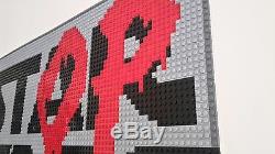 Banksy Star (Stop) Wars Custom Lego mosaic Wall Art 110 x 110cm (44)