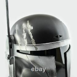 Black Custom Boba Fett Helmet from Star Wars