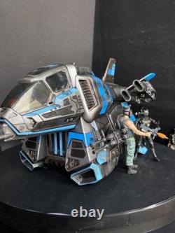 Blue Warden K-76 Dropship Custom Andor Star Wars 3.75 vintage Kenner 1-of-1