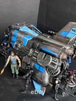 Blue Warden K-76 Dropship Custom Andor Star Wars 3.75 vintage Kenner 1-of-1