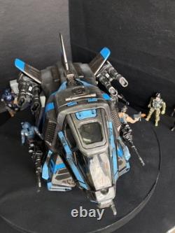 Blue Warden K-76 Dropship Custom Andor Star Wars 3.75 vintage Kenner 1-of-1