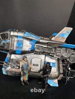 Blue Warden K-76 Dropship Custom Andor Star Wars 3.75 vintage Kenner 1-of-1