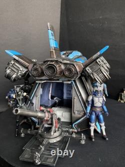 Blue Warden K-76 Dropship Custom Andor Star Wars 3.75 vintage Kenner 1-of-1