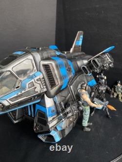 Blue Warden K-76 Dropship Custom Andor Star Wars 3.75 vintage Kenner 1-of-1