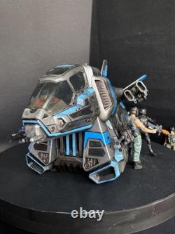 Blue Warden K-76 Dropship Custom Andor Star Wars 3.75 vintage Kenner 1-of-1