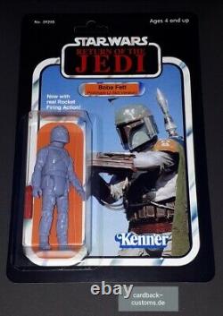 Boba Fett Prototype (rocket firing) J-Slot, Star Wars, Vintage Style, Custom