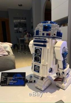 Brand New CUSTOM Star Wars 10225 UCS R2-D2 + Instruction