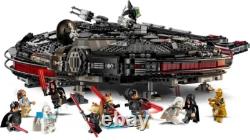 Building Blocks Star Wars Dark Millennium Falcon 1579pcs Custom Lego 75389 Toy