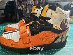 BullAirs Custom Shoes- Star Wars Themed Red 5 Size 9