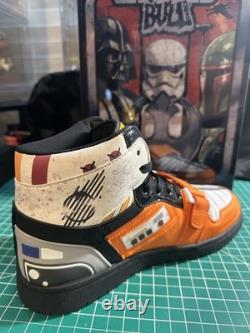 BullAirs Custom Shoes- Star Wars Themed Red 5 Size 9