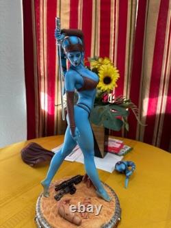 CBS Labs Star Wars AAYLA SECURA 1/4 Statue Regular Version #3/55 Custom