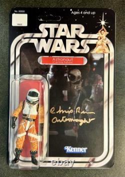 CHRIS BUNN Signed Cantina Astronaut Autograph Custom Star Wars Figure ANH