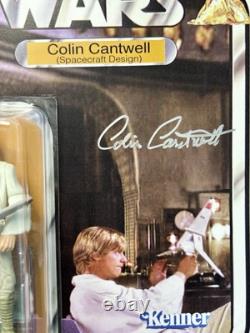 COLIN CANTWELL Signed Luke Skywalker Autograph Custom Star Wars Figure ANH