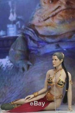 CUSTOM 1/6 Princess Leia Organa Star Wars Slave with SEAMLESS Body FULL set