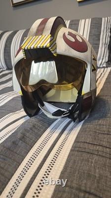 CUSTOM Full-Size Star Wars Luke Skywalker Red 5 X-Wing Fighter Helmet Etsy